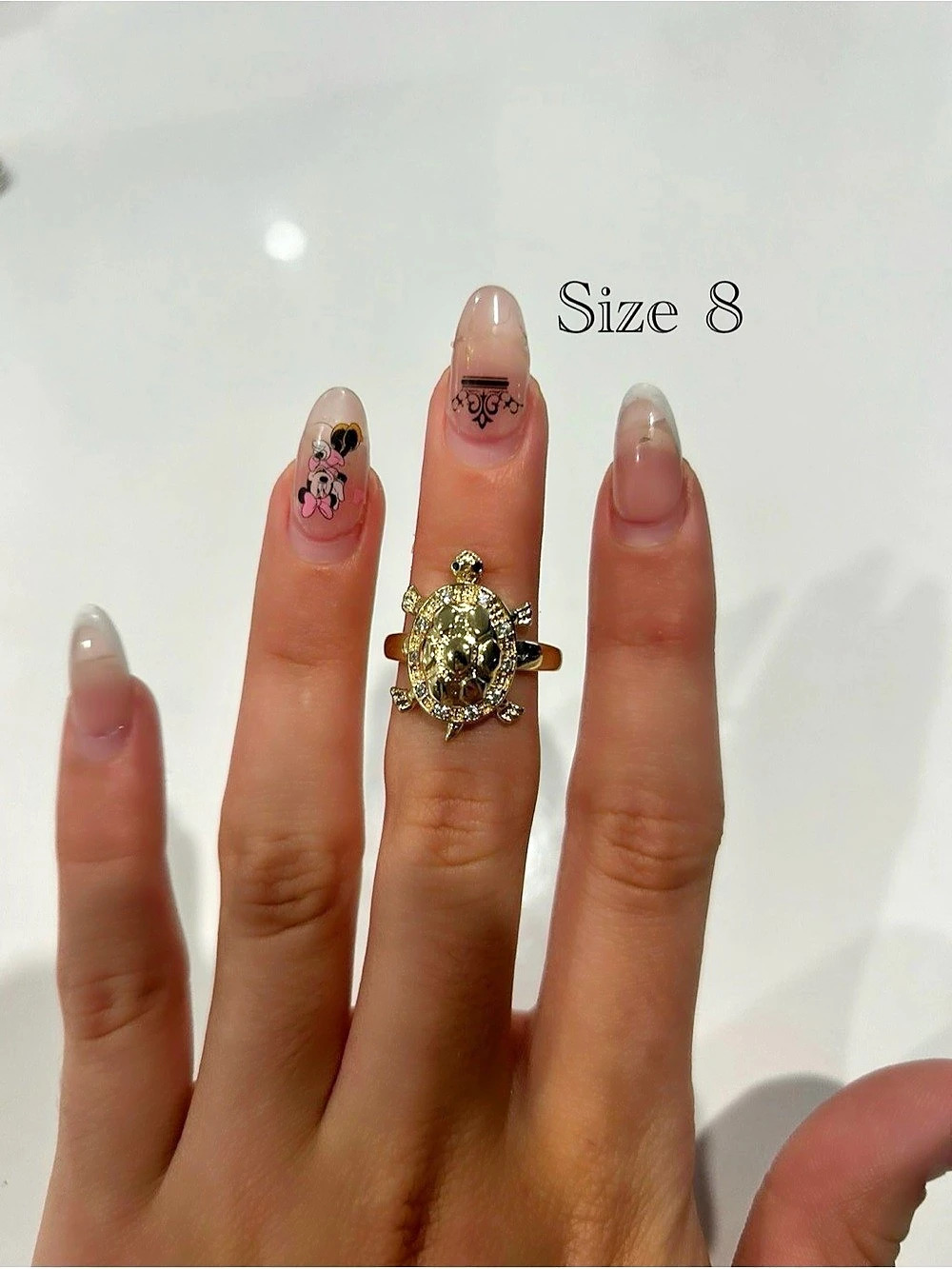 Xuping Gold-Tone Rhinestone Jewelry Rings - Picture 5 of 17